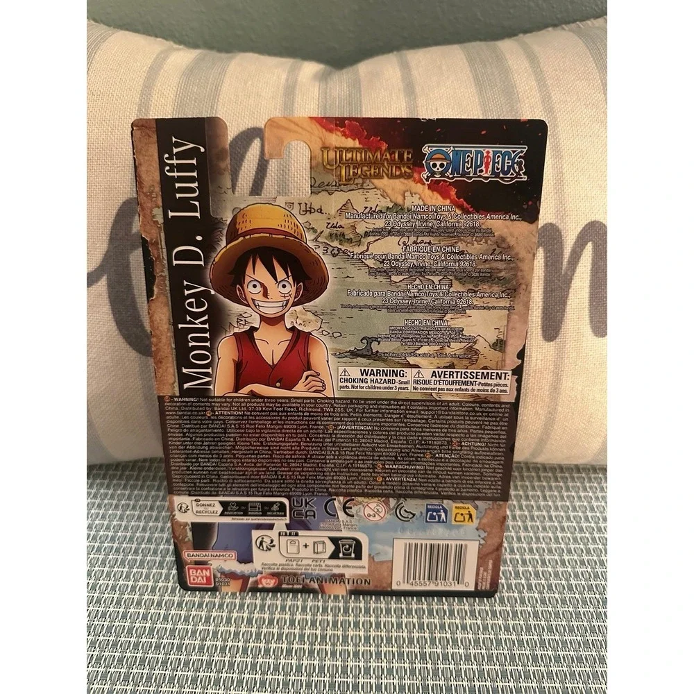 Bandai One Piece Ultimate Legends Monkey D Luffy Action Figure Anime Collectible